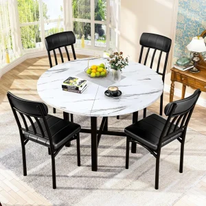 Round Dining Table Set