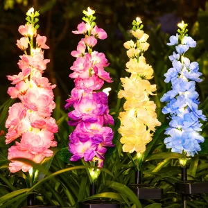 4 Pack Upgraded Solar Garden Lights