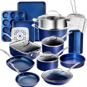 20 Pc Non Stick Cookware Set