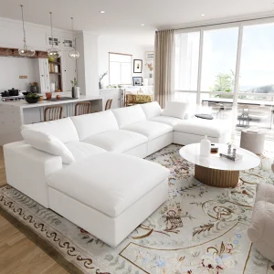 Modular Convertible Cloud Couch