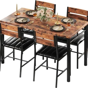 Dining Table Set for 4
