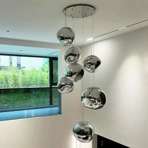 Nordic Lava Glass Pendant Light