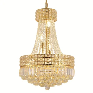 Classic Luxury Imperial Style 6-Light Fixture