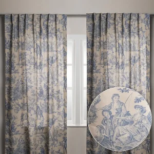 Light Filtering Toile Curtains