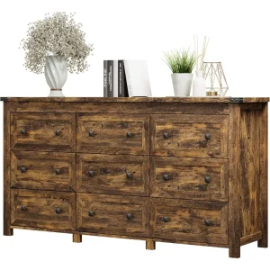 Farmhouse Wood Chest of Drawers