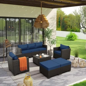 Wicker Sofa Set